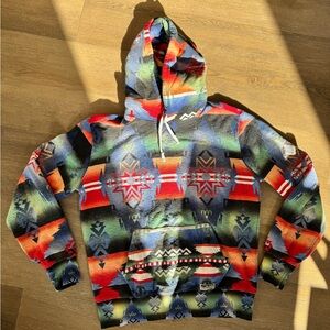 Vintage Polo Ralph Lauren Aztec Hoodie